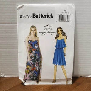 Butterick Schnittmuster B5755 Suzi Chin Maggy Boutique Pullover Kleid - ungeschnitten - Bild 1 von 5