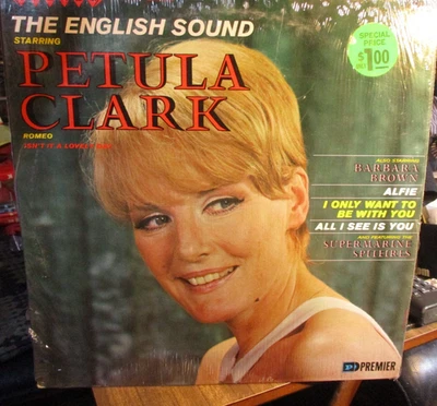 1967 The English Sound Starring PETULA CLARK US LP Premier PS 9016 Shrink VG+/NM - Image 1 of 3