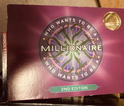 Who Wants to Be a Millionaire Board Game – 2nd Edition 2001 – Complete – Celador - Image 1 of 4