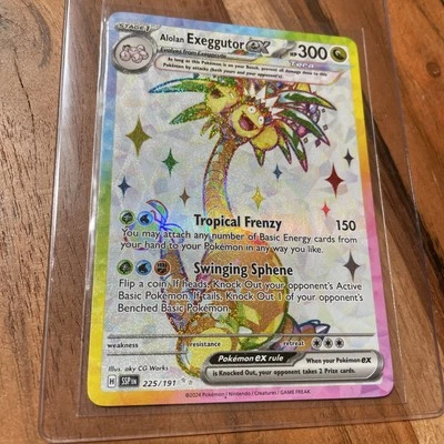 Alolan Exeggutor ex 225/191 Sv08: Surging Sparks Holo - Image 1 of 4