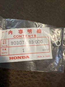 Honda NUT, CHAIN ADJUSTING 90307-283-000 OEM NEW A42 - Picture 1 of 1