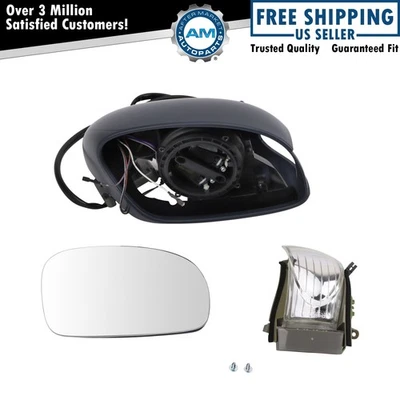 Espejo retrovisor plegable con señal térmica eléctrica lado derecho del pasajero derecho derecho para 03-10 Beetle Foto 1 de 4