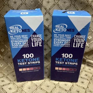 Ketone Test Strips 200 Ct Real Ketones Strips - Picture 1 of 6