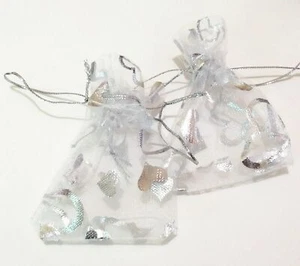 50pcs Organza Gift Bags Pouch Small Jewellery Wedding Favour Bag - Picture 1 of 4