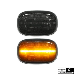 SCHWARZE LED Seitenblinker Toyota MR2 RAV 4 MKII Corolla Verso Hilux - Bild 1 von 4