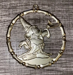 Walt Disney Productions goldfarben Mickey Mouse Anhänger 2 1/2" MGM LXXXIII - Bild 1 von 2