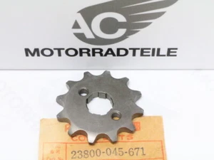 Honda MR 50 K1 Kettenrad Ritzel 12 Zähne original drive sprocket Genuine - Picture 1 of 1