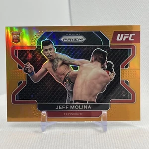 Jeff Molina Rookie Orange Prizm /99 - 2022 Panini Prizm UFC #53 - Picture 1 of 6
