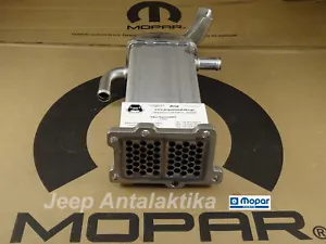 EGR Cooler Jeep Wrangler JK 2.8crd 11-18 New OEM Mopar 68092347AA - Picture 1 of 8