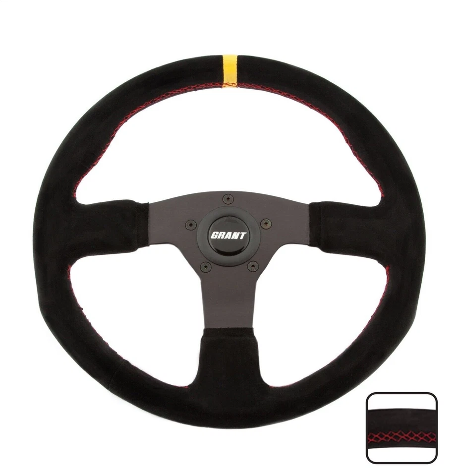 Grant 8547 Suede Series Steering Wheel - Image 1 of 1