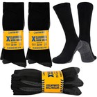 5-20 pairs Mens heavy duty Work Socks Winter Warm Thick Contrast Heel Toe 6-14