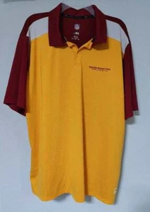 Men's XXL 2XL MSX Michael Strahan NFL Washington Football Team Polo Shirt Comman - Picture 1 of 2