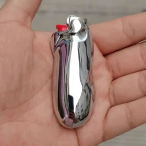 New 1Pc Metal Lighter Case Cover for BIC J5 Lighter Cover Case Shell - Picture 1 of 8