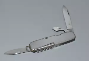 Sehr seltenes WMF Taschenmesser Metall Rostfrei Fach #F3 - Picture 1 of 10