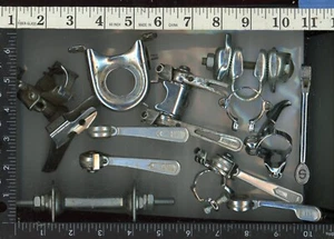 VINTAGE 10 SPEED ASSORTED MISC. BIKE PARTS STUFF I DON'T NEED ANYMORE - Picture 1 of 1