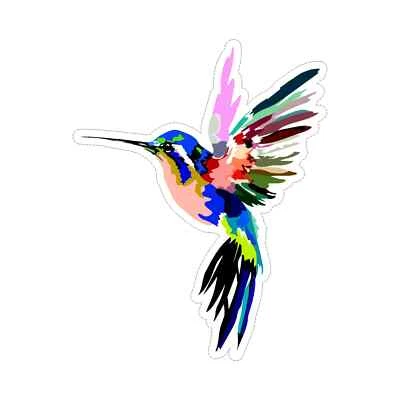 Assorted Hummingbird Bird Vinyl Car Decal Sticker - Image 1 of 2