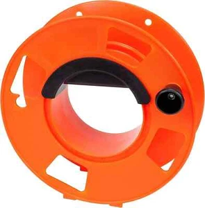 Cord Reel Holder Extension Storage Heavy Duty Tangle Free 100 Ft Orange NEW - Picture 1 of 3