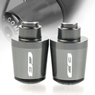PARA HONDA CB 300 400 500 650 750 1000 F/X/R CNC Moto Manillar Extremos Enchufe Foto 1 de 4