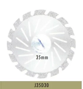 Fast Cutting Plaster Disc 0.3mm, Double sided J35D30 Bomaoer 10 pcs - Picture 1 of 1