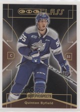 2019-20 Upper Deck CHL 1999-00 UD Class Retro Achievements Quinton Byfield #A-4