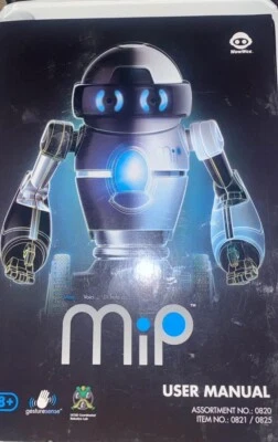 WowWee MiP Robot RC Robot Ages 8+ Black Toy - No- Box- No Tray - Image 1 of 4