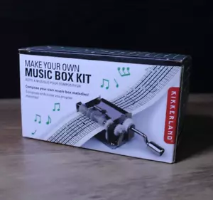 Make Your Own Music Box Kit Kikkerland - Picture 1 of 2