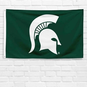 For Michigan State Spartans 3x5 ft Flag Golf Banner Flag - Picture 1 of 12