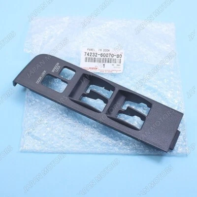 Оригинальный Toyota Land Cruiser FZJ80 передний левый подлокотник главный выключатель стеклоподъемника отделка - Изображение 1 из 4