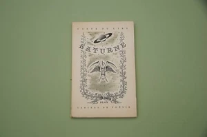 Saturnisme Illustré Saturne 1946 collectif de texte illustré Edition originale - Picture 1 of 10