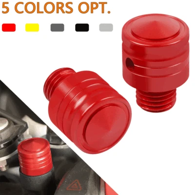 M10X1.25 Mirror Hole Blanking Plugs Screw Caps for YAMAHA MT09 MT07 MT125 MT10 Foto 1 de 4