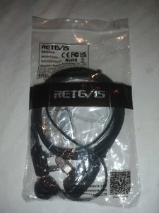 New (Unused) Walkie Talkie Earpieces Retevis EAK001 Acoustic Tube Headset C9003A - Picture 1 of 3