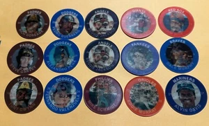 15 Super Star Sports Coins by 7/11 1985 Schmidt Garvey Gwynn Jackson Murphy - Picture 1 of 2