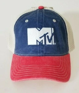 Cap America "MTV" i3027 Washed Pigment Dyed with Washed Mesh Snapback Cap Neu - Bild 1 von 4