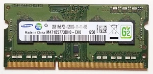 Módulo de memoria original Acer Aspire 5253 2 GB SODIMM DDR3 PC3-12800S M471B5773DH0 - Imagen 1 de 2