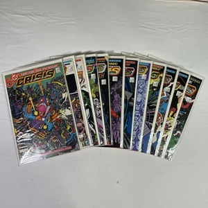 Crisis On Infinite Earths 1985-86 .75 #1-#12 Complete Series DC Comic Books. - Picture 1 of 15