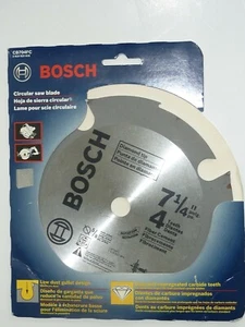 7 1/4 in. HOJA DE SIERRA CIRCULAR.. DIENTES DE CARBURO IMPREGNADOS DE DIAMANTE... Por BOSCH - Imagen 1 de 2