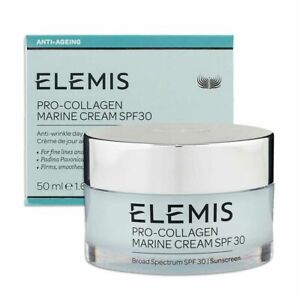 Elemis Pro-Collagen Marine Cream SPF 30 1.6 oz / 50 ml Expirtn. 09/2024 New Box
