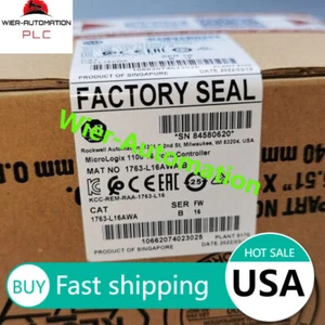 Allen Bradley 1763-L16AWA Series B MicroLogix 1100 Controller Sealed 1763L16AWA - Picture 1 of 4