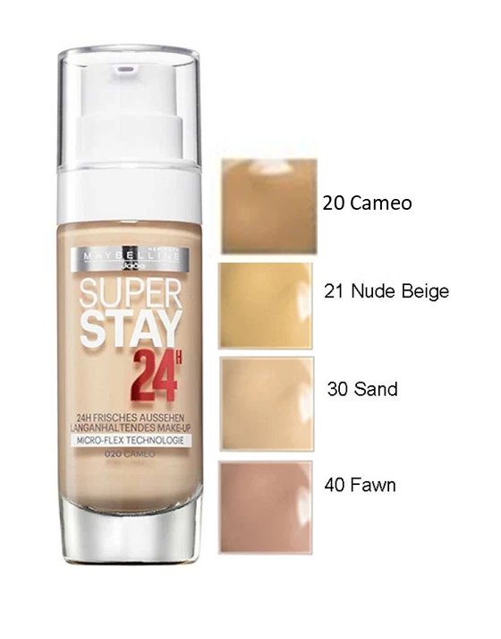 MAYBELLINE NEW YORK Maybelline Super Stay 24 Hour Foundation - Choose Shade