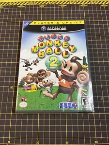 Super Monkey Ball 2 (Nintendo GameCube, 2002) NEW SEALED PLAYERS CHOICE - Picture 1 of 6