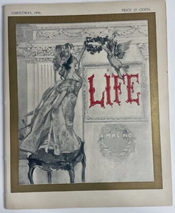 Rare 1896 Life Christmas Number - Christmas Phantoms; Santa Claus - Picture 1 of 12