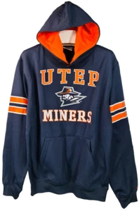 Colosseum Youth UTEP Miners Wrangler Pullover Hoodie NAVY/ORANGE - XL (20) - Picture 1 of 5