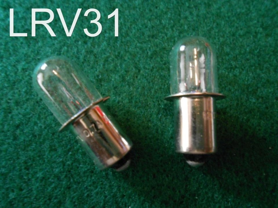 REPLACEMENT / NON-OEM (2) RYOBI - DEWALT - MAKITA 12v VOLT Cordless Flashlight XENON Replacement Bulb