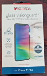 Zagg InvisibleShield Glass+ VisionGuard Screen Protector Apple iPhone 11 XR - Picture 1 of 3