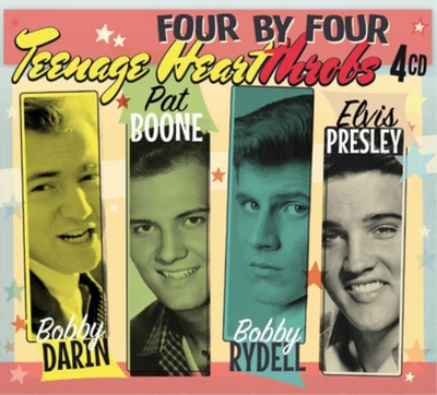 Bobby Darin/Pat Boone/Bobby Rydell/Elvis Pres Teenage Heartthr (CD) (US IMPORT) - Image 1 of 2