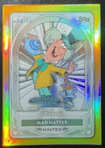 Topps Disney Mint 2025 Mad Hatter #63 Silver Card Gold Foil /50 - Bild 1 von 2