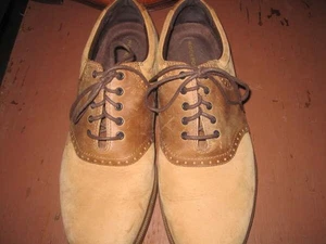 Scarpe eleganti Rockport uomo Oxford pelle scamosciata us 11 stringate - Foto 1 di 10