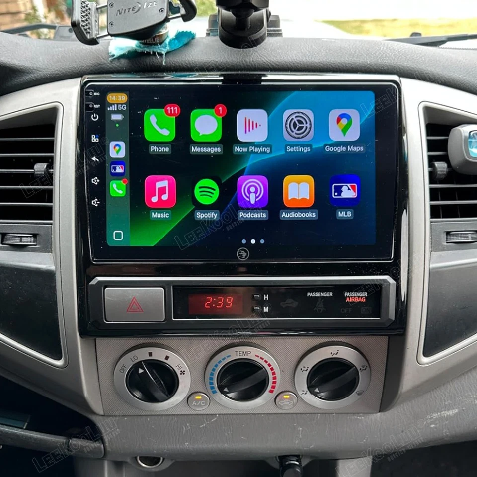 Apple Carplay For Toyota Tacoma 2005-2013 Android 15.0 Car Stereo Radio Camera - Image 1 of 4