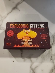 EXPLODING KITTENS Card Game - Fun for Kids of All Ages! For Up to 10 Players - Picture 1 of 12
