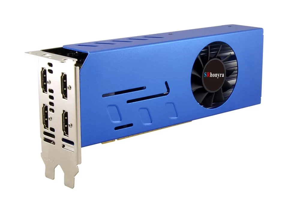 GT 730 2GB DDR3 4 Monitors HDMI Video Card for Desktop PC, 64 Bits Support U3... - Image 1 of 4
